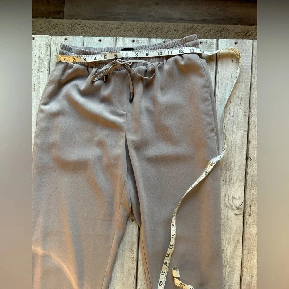 TopShop, ladies, elastic waist, drawstring, zipper ankle, slim, jogger, US 4 - Picture 5 of 13